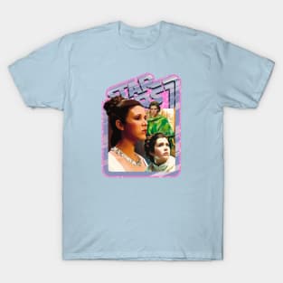 The Princess (pink starfield, original border) T-Shirt